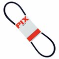 Pix North America PIX B90/ V-Belt, Molded Cog, 21/32 in W, 3/8 in Thick, Black 5L930